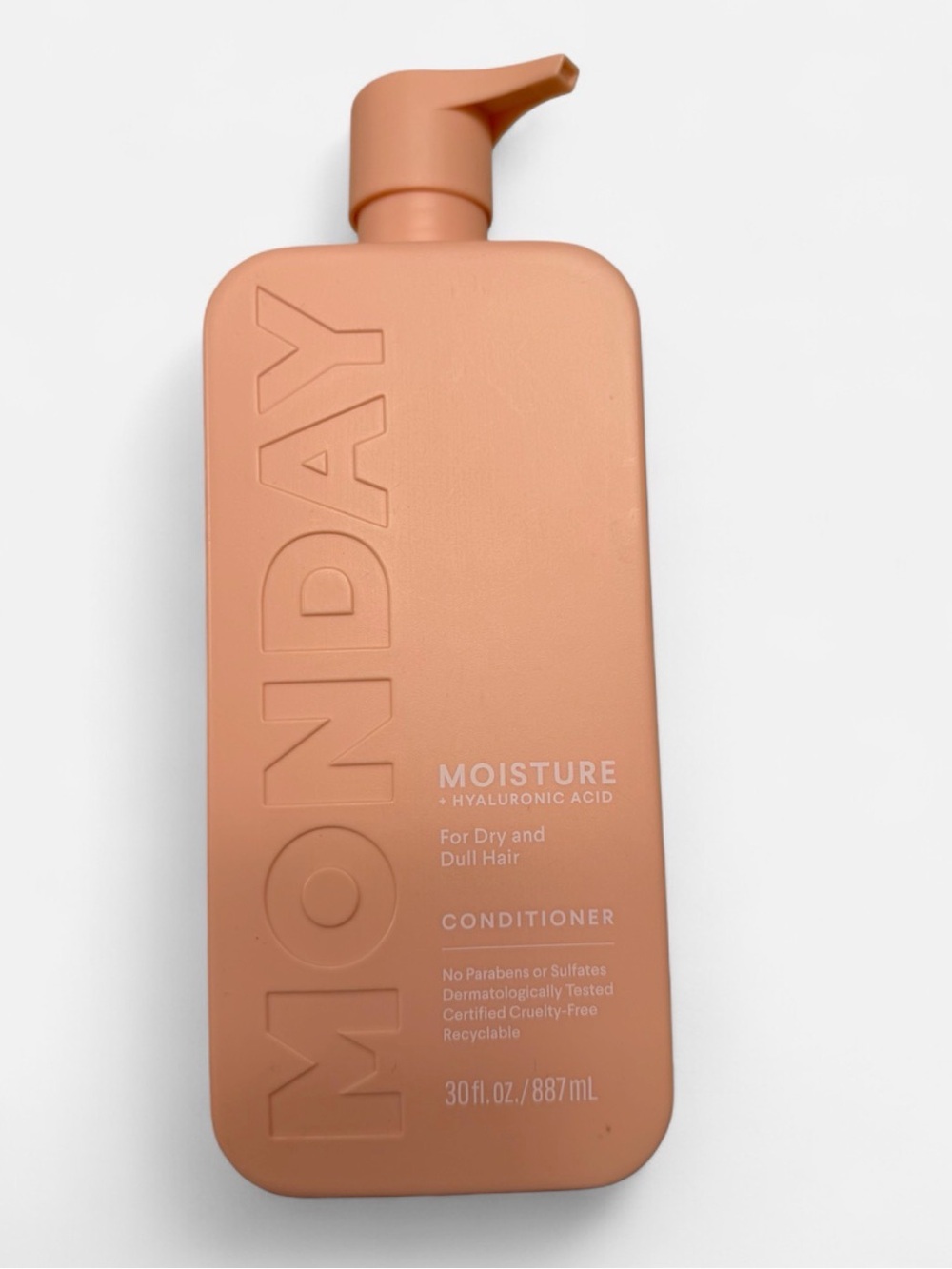 MONDAY Haircare Moisture Conditioner Hyaluronic Acid 30 oz NEW